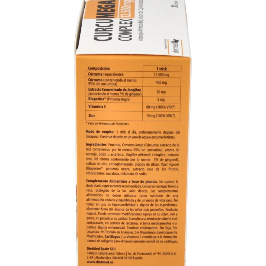 Dietmed Curcumega Complex 30Uds