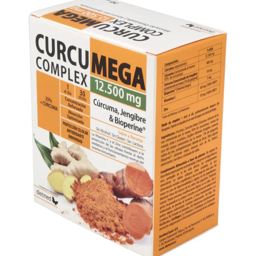 Dietmed Curcumega Complex 30Uds
