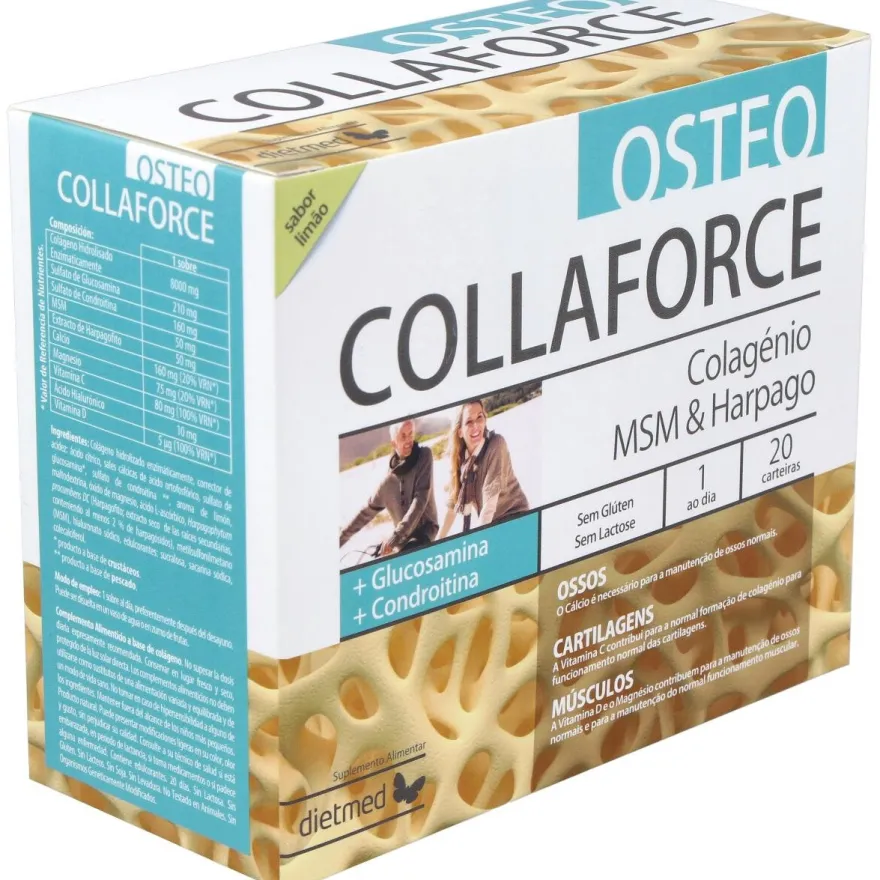 Dietmed Osteo Collaforce Colágeno 20 Sobres