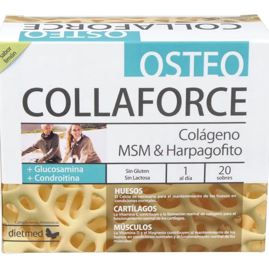 Dietmed Osteo Collaforce Colágeno 20 Sobres