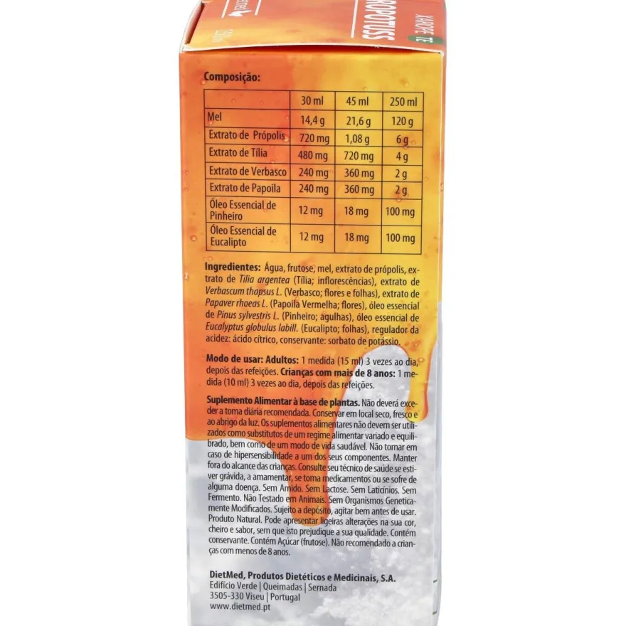 Dietmed Propotuss Té Jarabe Eucalipto 250Ml