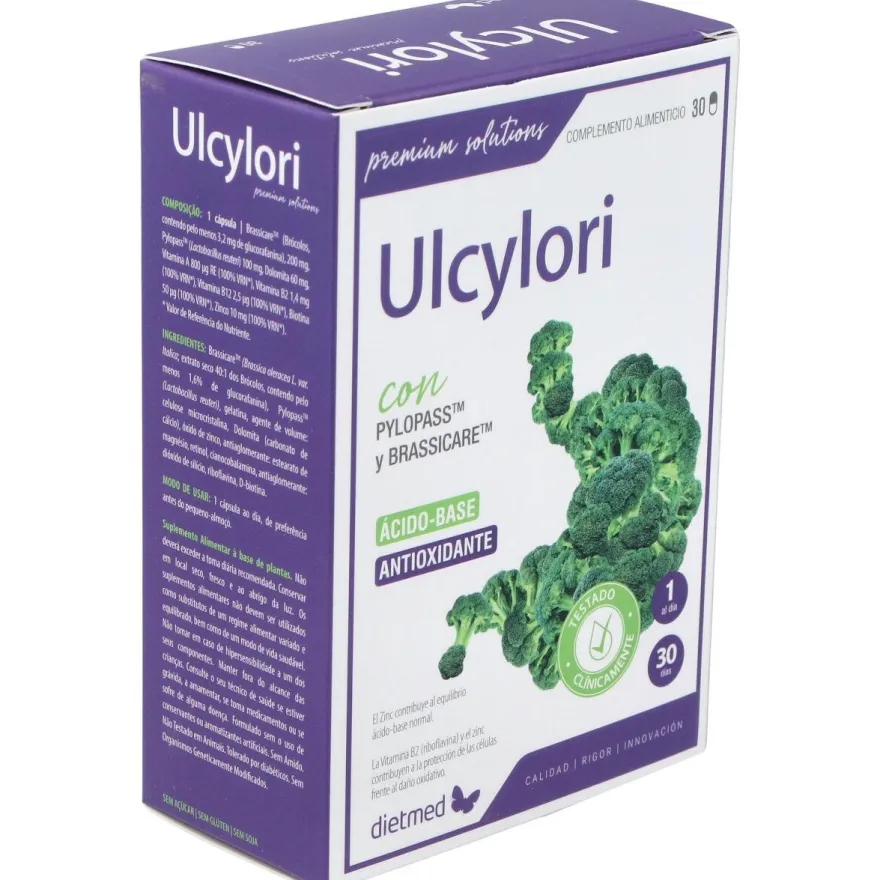 Dietmed Ulcylori 30Caps
