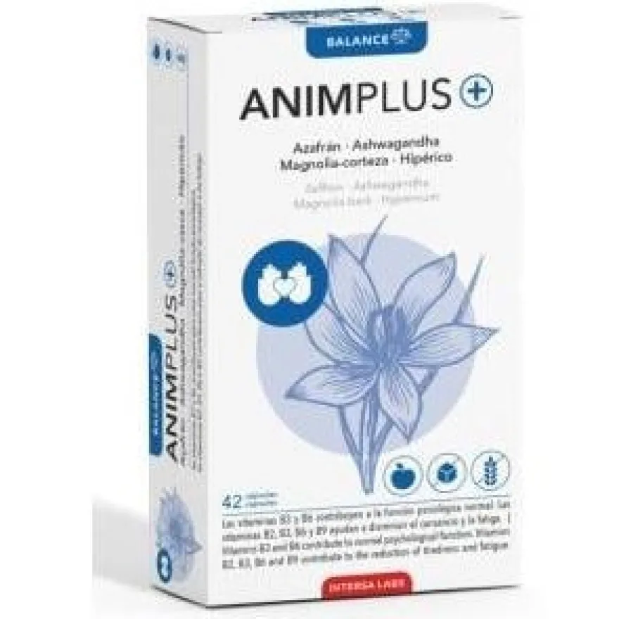 Dietéticos Intersa Animplus con Azafran y Magnolia 42cáps - Intersa
