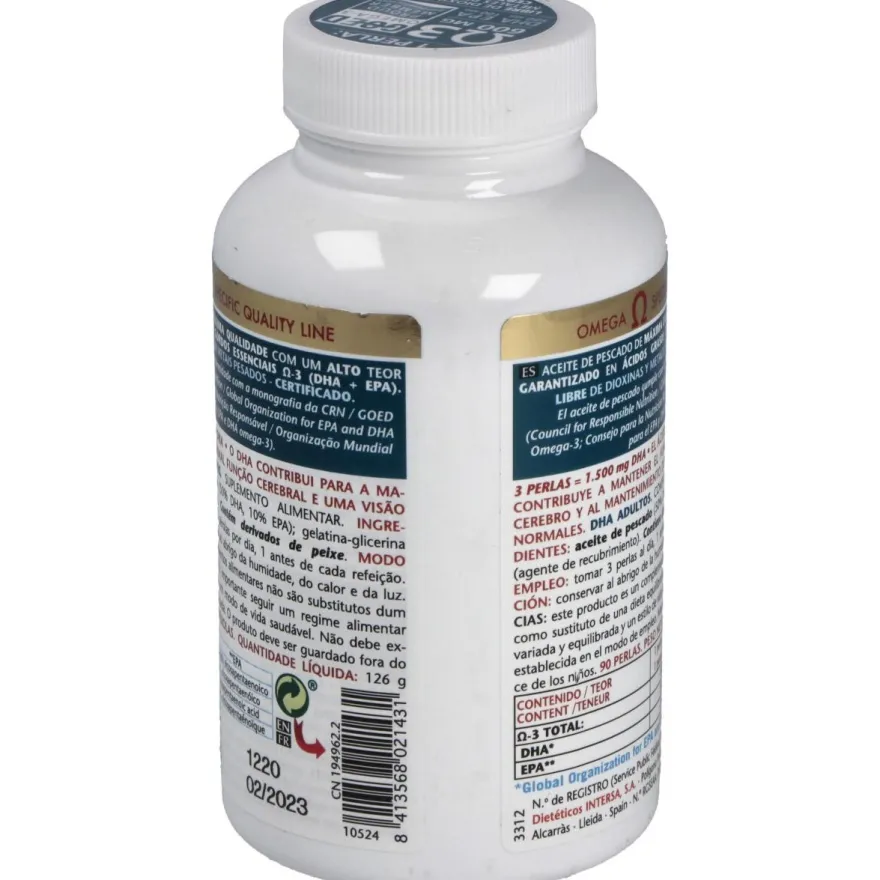 Dietéticos Intersa Dha Omega - 3 y Epa Adultos 90cáps - Intersa