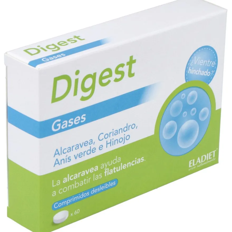 Digest Gases en Comprimidos - Eladiet