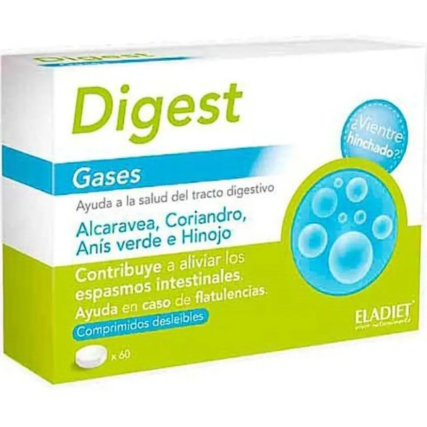 Digest Gases en Comprimidos - Eladiet