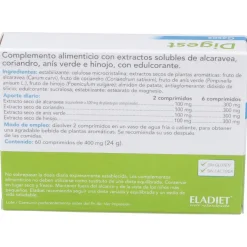 Digest Gases en Comprimidos - Eladiet