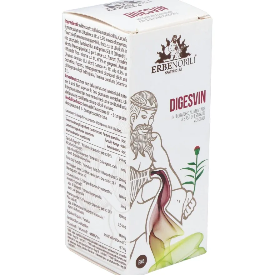 Digesvin Compost Digestivo 60comp - Erbenobili
