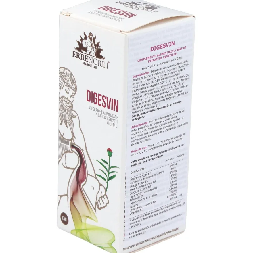 Digesvin Compost Digestivo 60comp - Erbenobili