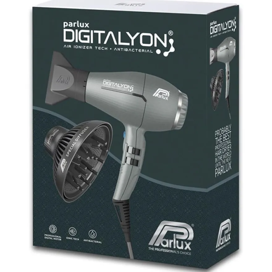 Digitalyon Gris Glitter Lote 4 Pz - Parlux