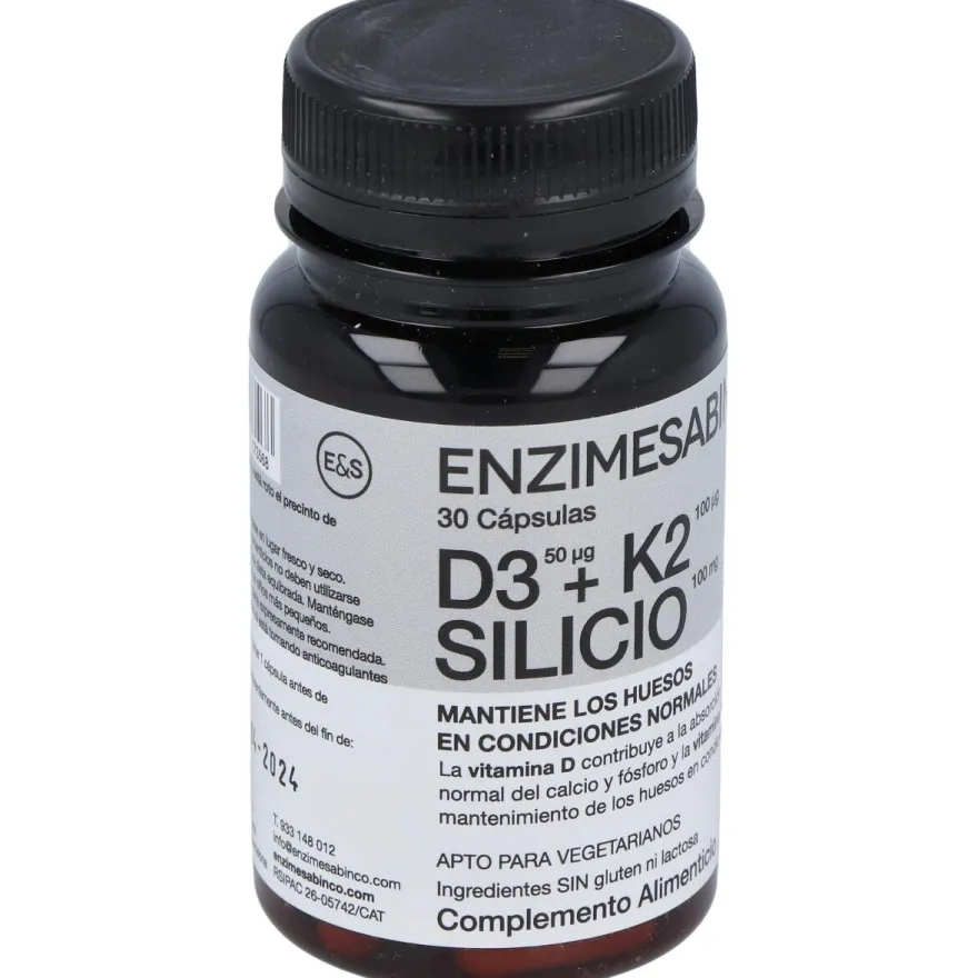 D3 + K2 + Silicio Sistema Articular 30Cap.