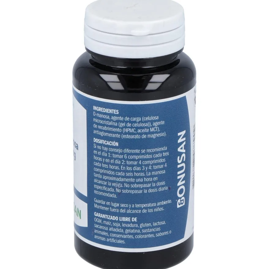 D - Manosa 500 mg. - 120 Comprimidos - Bonusan