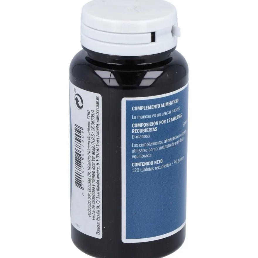 D - Manosa 500 mg. - 120 Comprimidos - Bonusan
