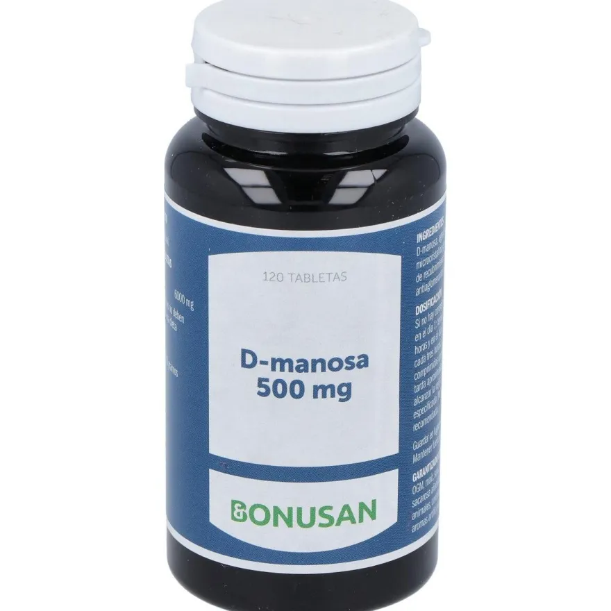 D - Manosa 500 mg. - 120 Comprimidos - Bonusan