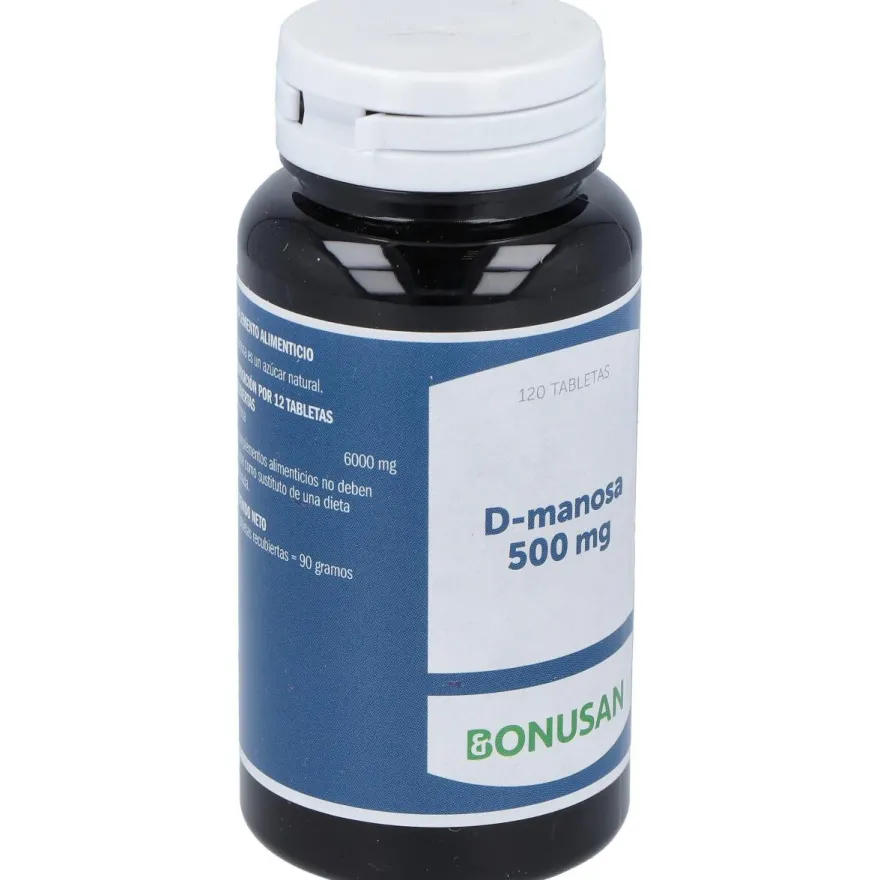 D - Manosa 500 mg. - 120 Comprimidos - Bonusan