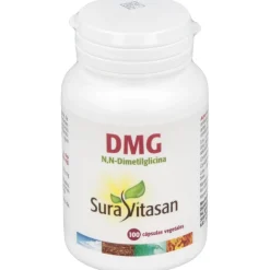 Dmg N_ N - Dimetilglicina 125 mg 100 Cápsulas - Sura Vitasan