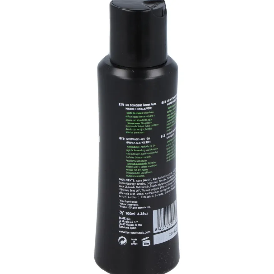 Downstairs Fresh Gel Higiene Intima Hombre 100Ml.