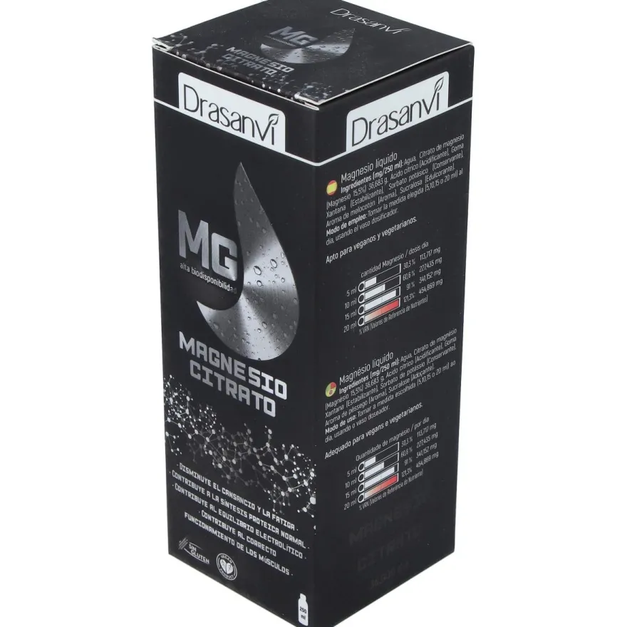 Drasanvi Magnesio Citrato Liquido 36Mg 250Ml