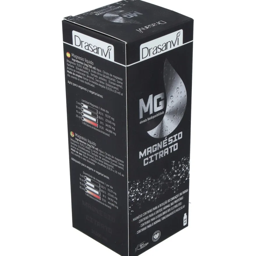 Drasanvi Magnesio Citrato Liquido 36Mg 250Ml