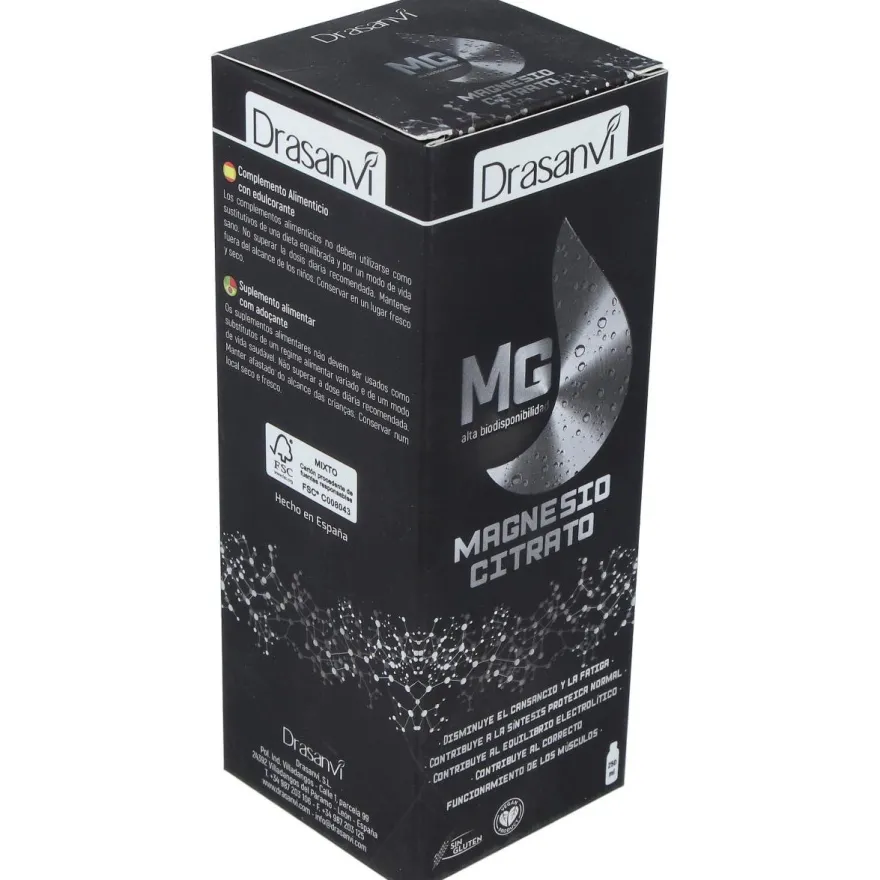 Drasanvi Magnesio Citrato Liquido 36Mg 250Ml