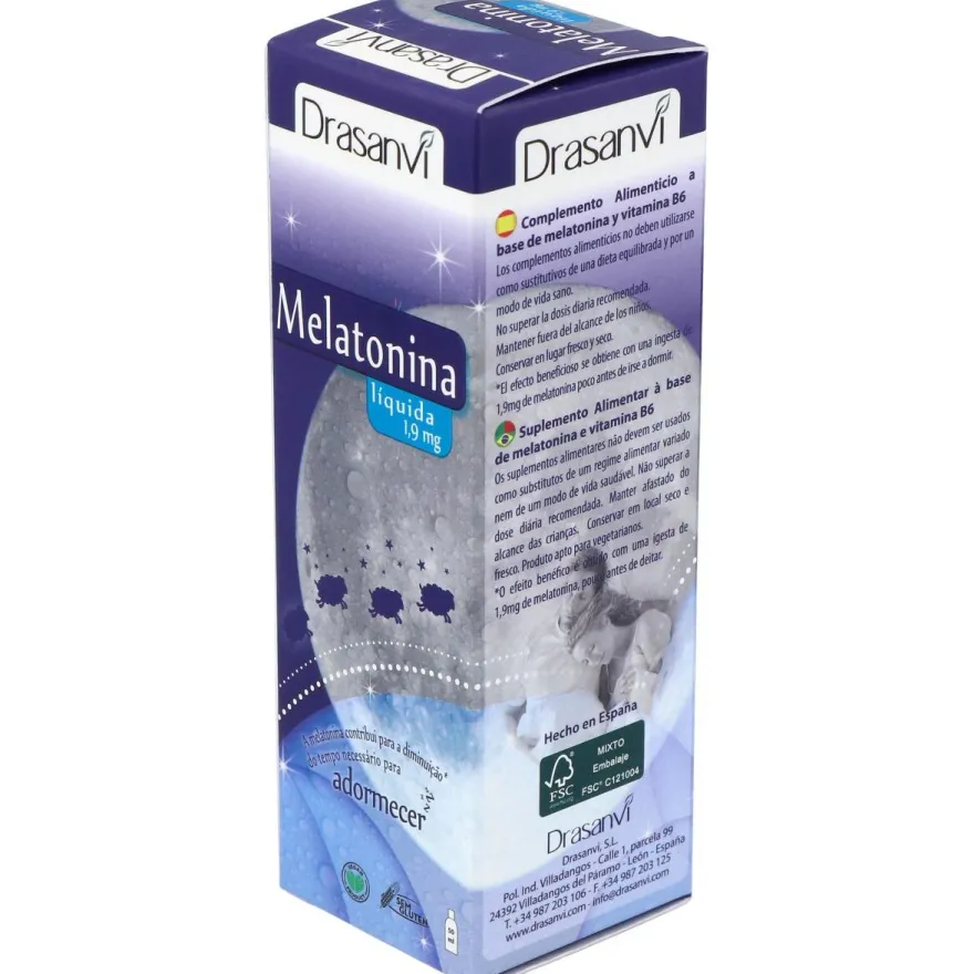 Drasanvi Melatonina Líquida 1.9Mg 50Ml