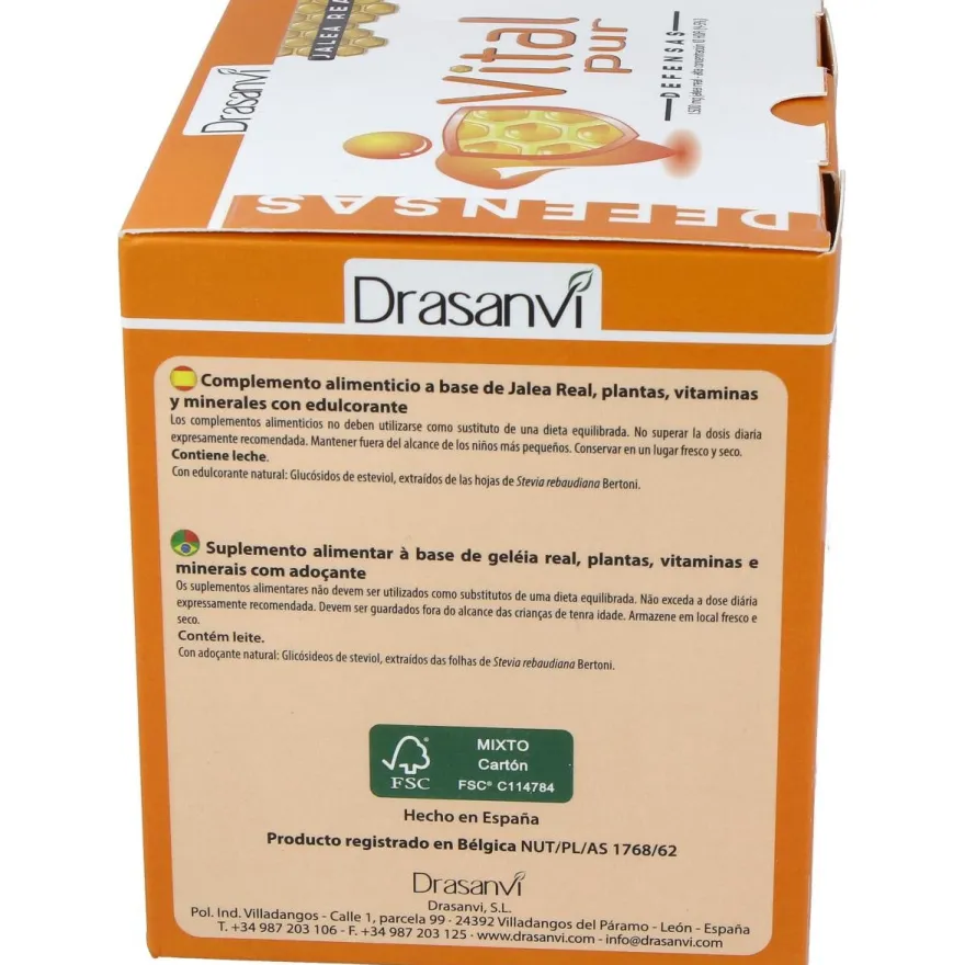 Drasanvi Vitalpur Jalea Real Defensas 15Ml 20Uds