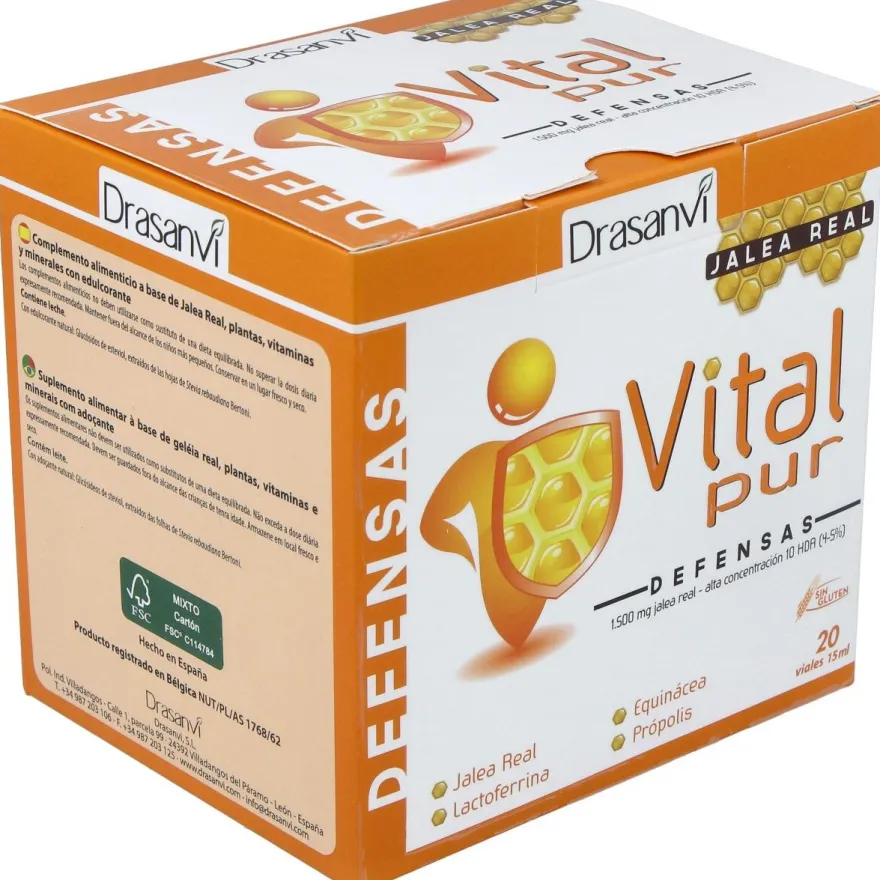 Drasanvi Vitalpur Jalea Real Defensas 15Ml 20Uds