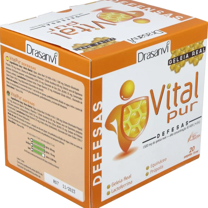 Drasanvi Vitalpur Jalea Real Defensas 15Ml 20Uds