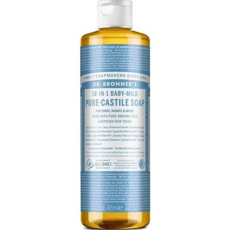 Dr. Bronner'S Jabón Neutro Líquido Bebé Bio 475Ml