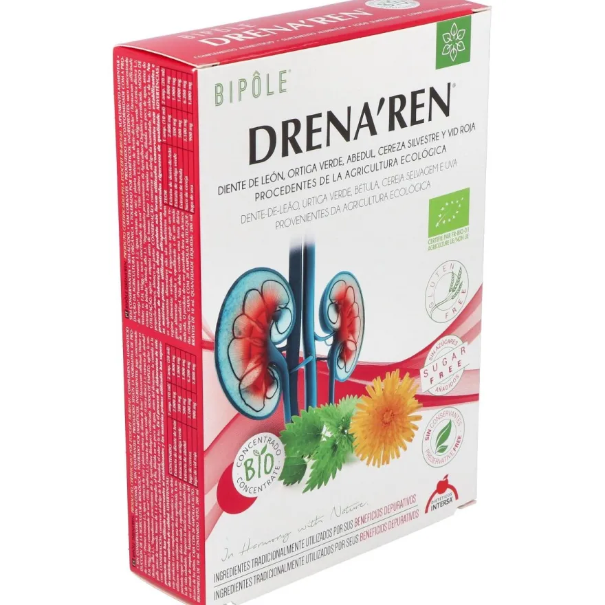 Drena Ren Depurativo Renal 20amp - Intersa