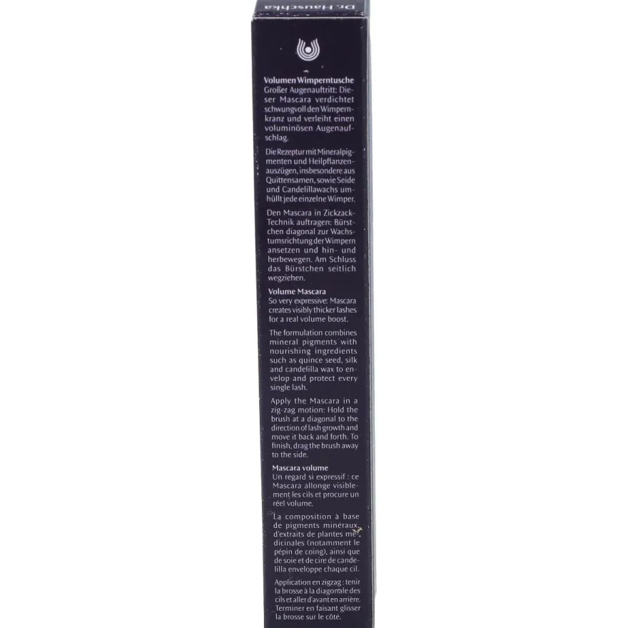 Dr. Hauschka D Mascara Volumen 01 Negro/Black 8 Ml Hauschka 2