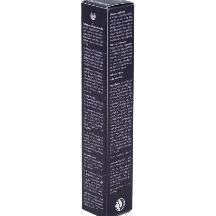 Dr. Hauschka D Mascara Volumen 01 Negro/Black 8 Ml Hauschka 2