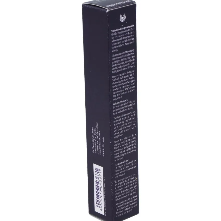 Dr. Hauschka D Mascara Volumen 01 Negro/Black 8 Ml Hauschka 2