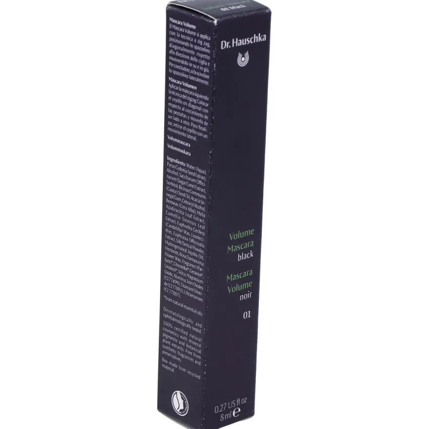 Dr. Hauschka D Mascara Volumen 01 Negro/Black 8 Ml Hauschka 2