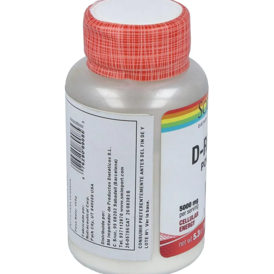 D - Ribose 150g - Solaray