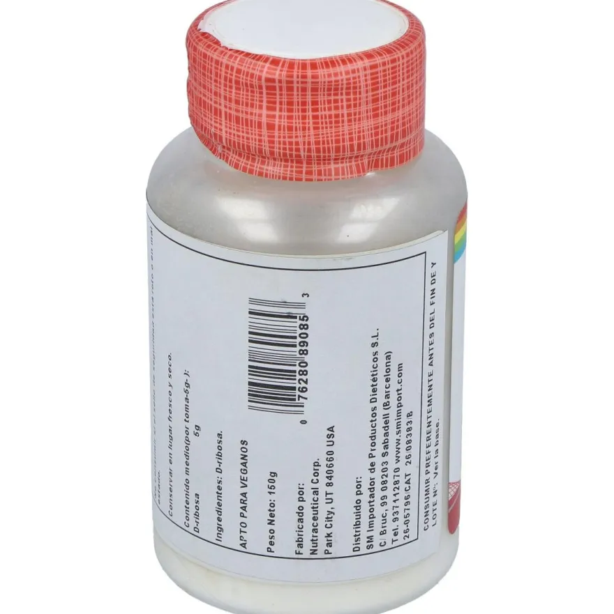 D - Ribose 150g - Solaray
