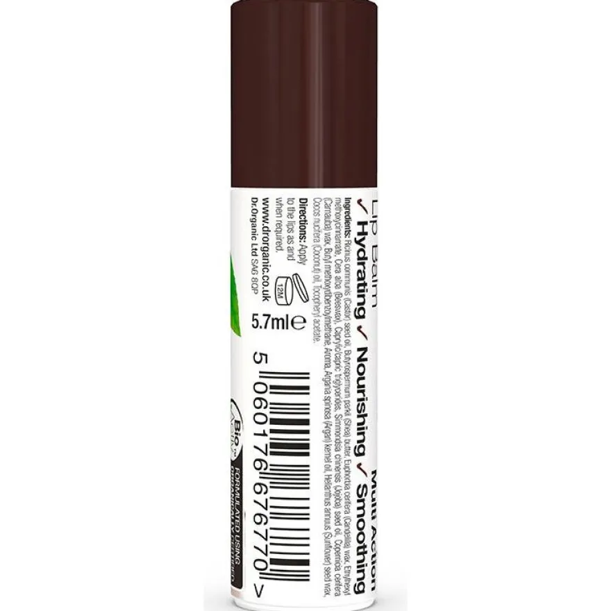 Dr Organic B Lsamo Labial Aceite de Coco Org Nico 5_7ml - Dr. Organic