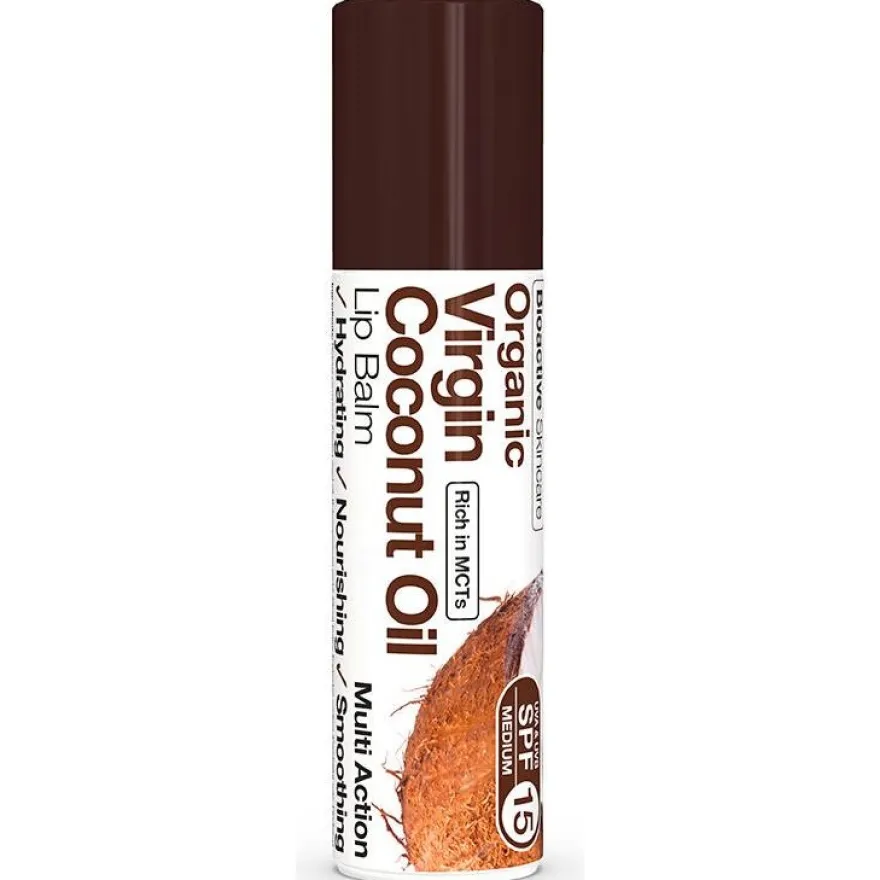 Dr Organic B Lsamo Labial Aceite de Coco Org Nico 5_7ml - Dr. Organic