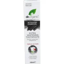 Dr.organic Pasta de Dientes Carbón Activo 100ml - Dr. Organic