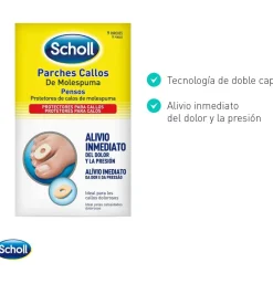 Dr Scholl Parches Callos Molespuma (escudo) - Reckitt Benckiser