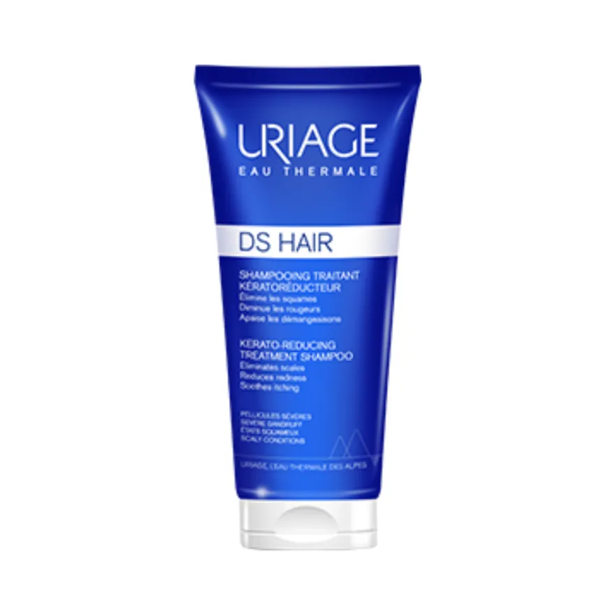 DS Hair Champú Queratorreductor, 150 ml. - Uriage