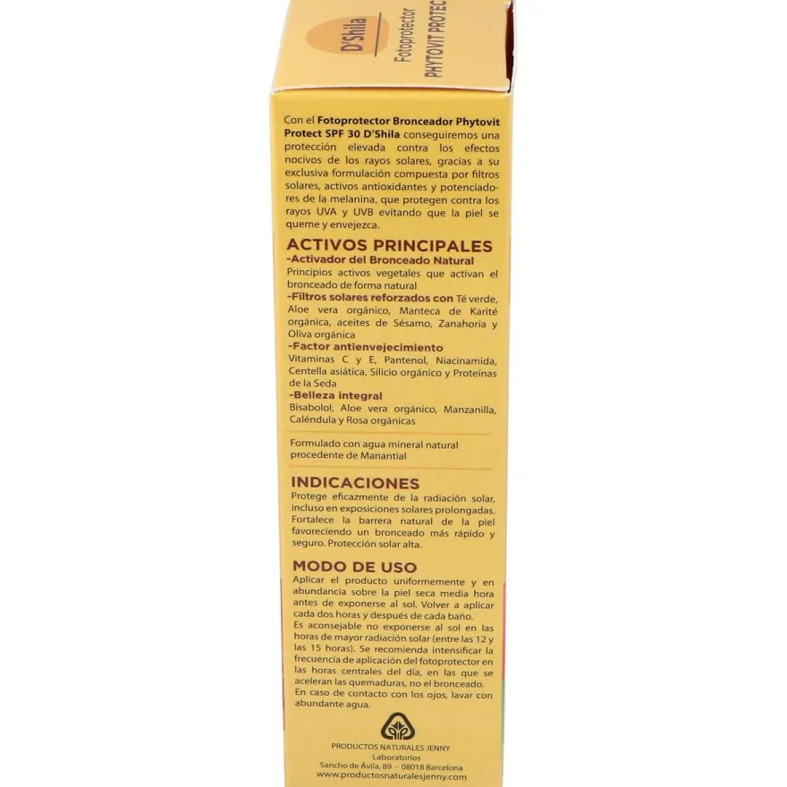 D'shilabronceador Phytovit spf30 100ml - D Shila