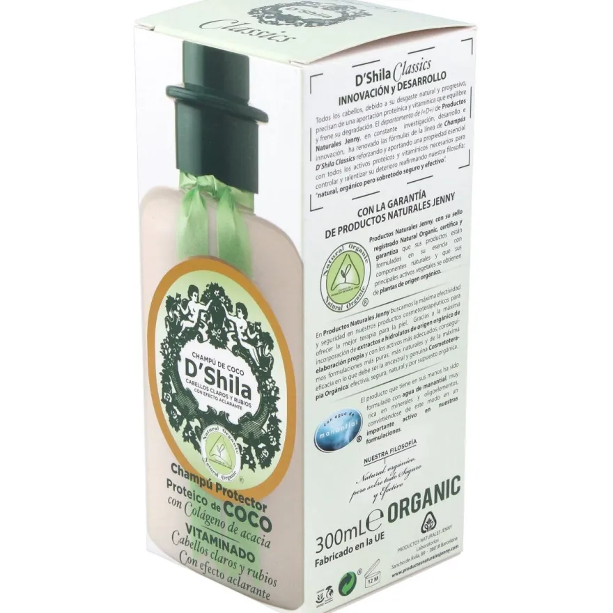 D'shila Champu Proteico Coco 300ml - D Shila