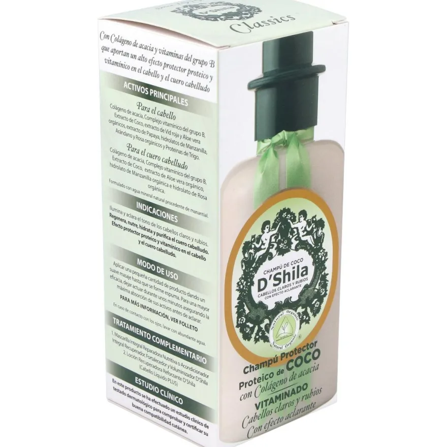 D'shila Champu Proteico Coco 300ml - D Shila