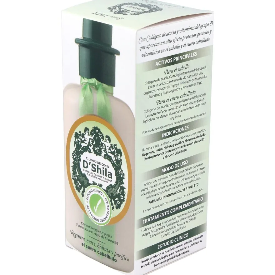D'shila Champu Proteico Coco 300ml - D Shila