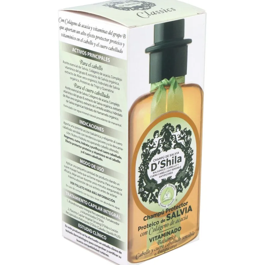 D'Shila Champu Proteico Salvia 300Ml