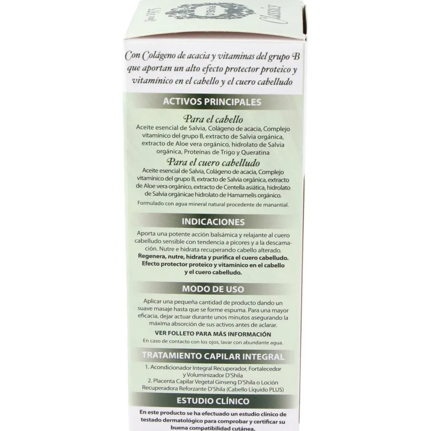 D'Shila Champu Proteico Salvia 300Ml