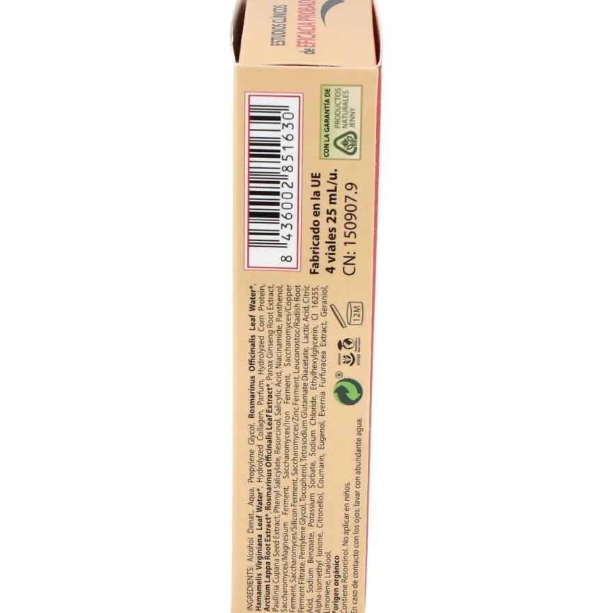 D'shila Placenta Capilar Vegetal Plus Forte 4x25ml - D Shila