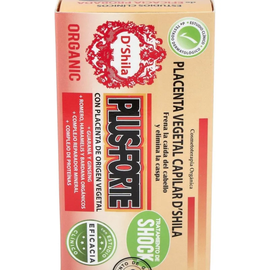 D'shila Placenta Capilar Vegetal Plus Forte 4x25ml - D Shila