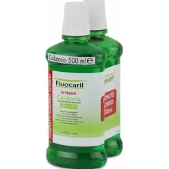 Duplo Fluocaril Bi - Fluore Colutorio con Flúor, 2 Unidades - Fluocaril
